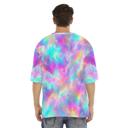 Men's Drop Shoulder T-shirt With Short Sleeve
