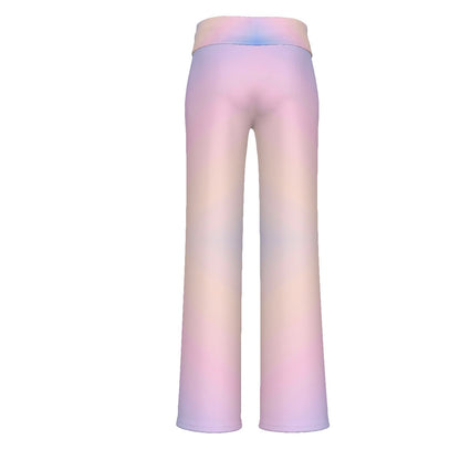 Women's High-waisted Straight-leg Trousers