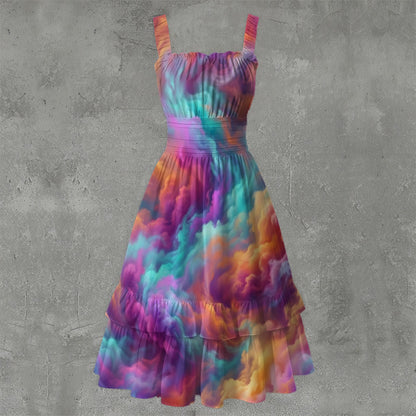 Women‘s Ruffle Hem Dress