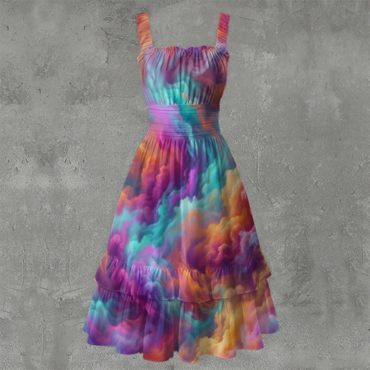 Women‘s Ruffle Hem Dress