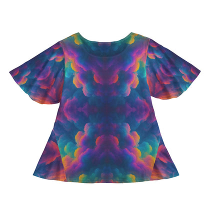 Women's Round Neck T-shirt With Short Sleeve