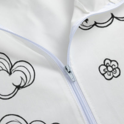 Unisex Windbreaker Long Jacket