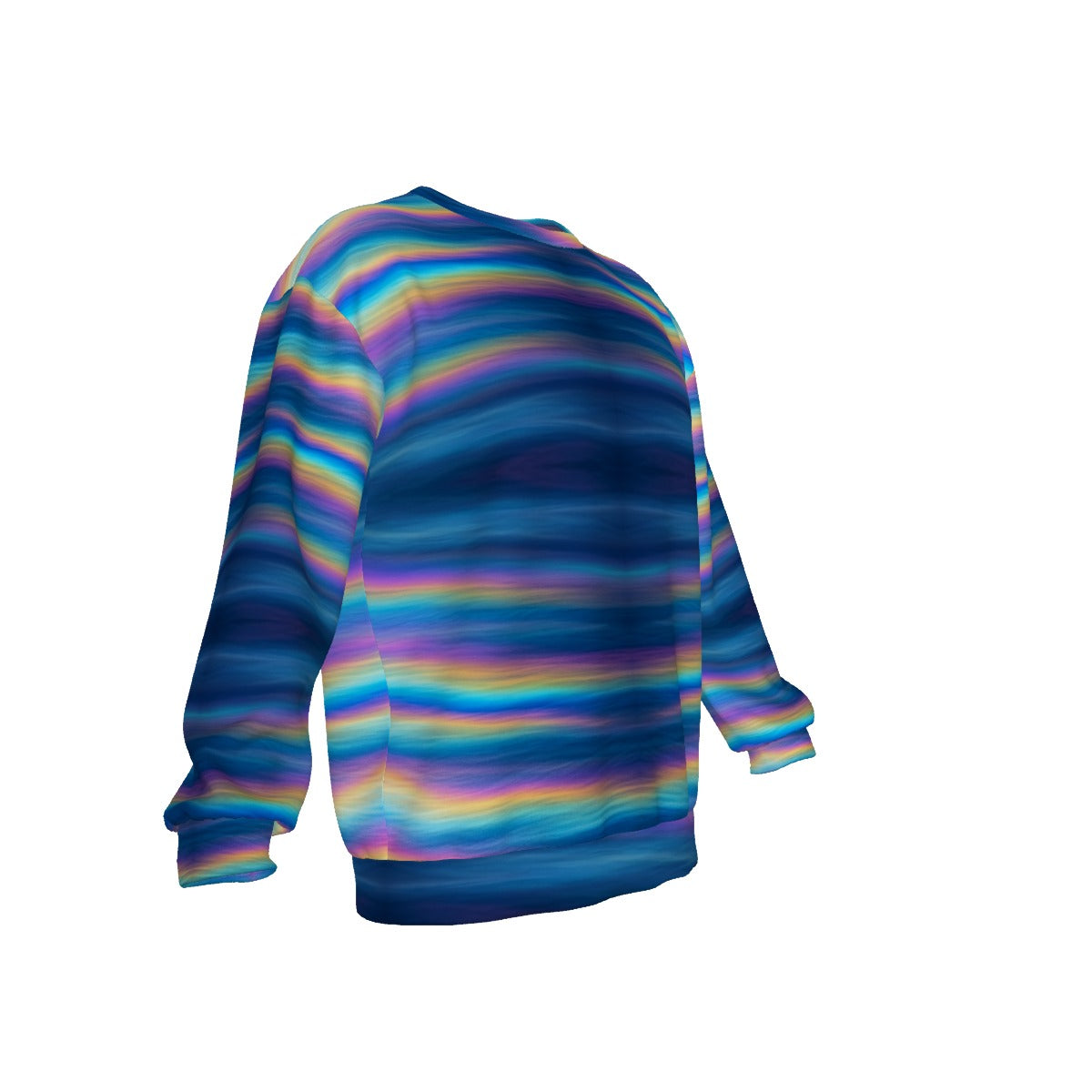 Men's Drop Shoulder Round Neck Long-Sleeved Sweatshirt