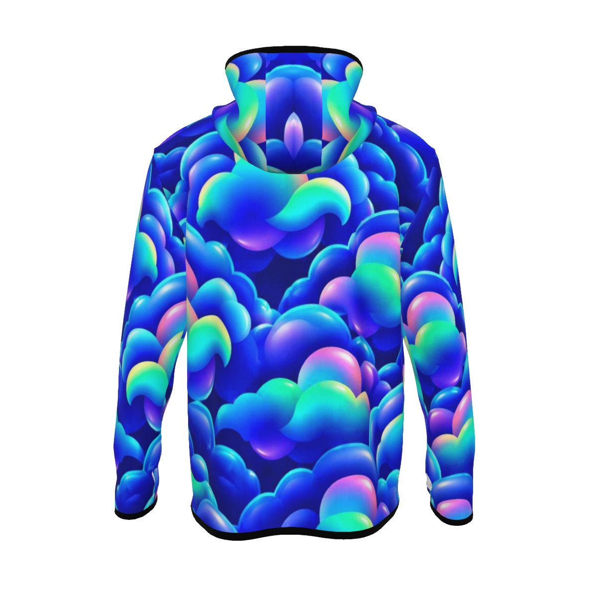 Men's Stylish Hoodie with Thumb Hole Design - view 2
