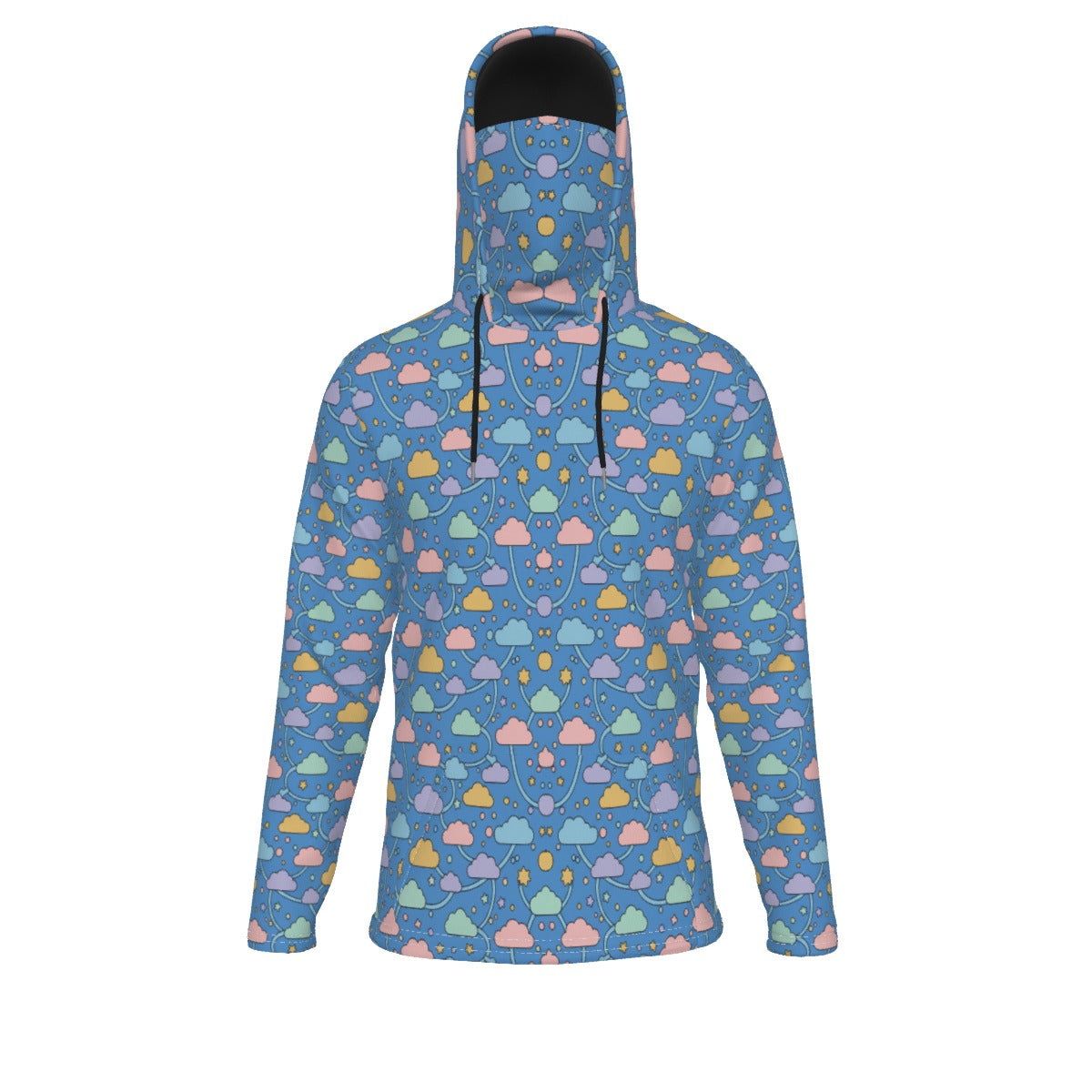 Men's Pullover Hoodie With Mask - view 1