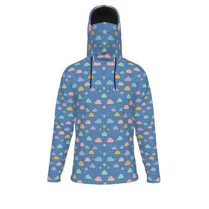 Men's Pullover Hoodie With Mask - view 1