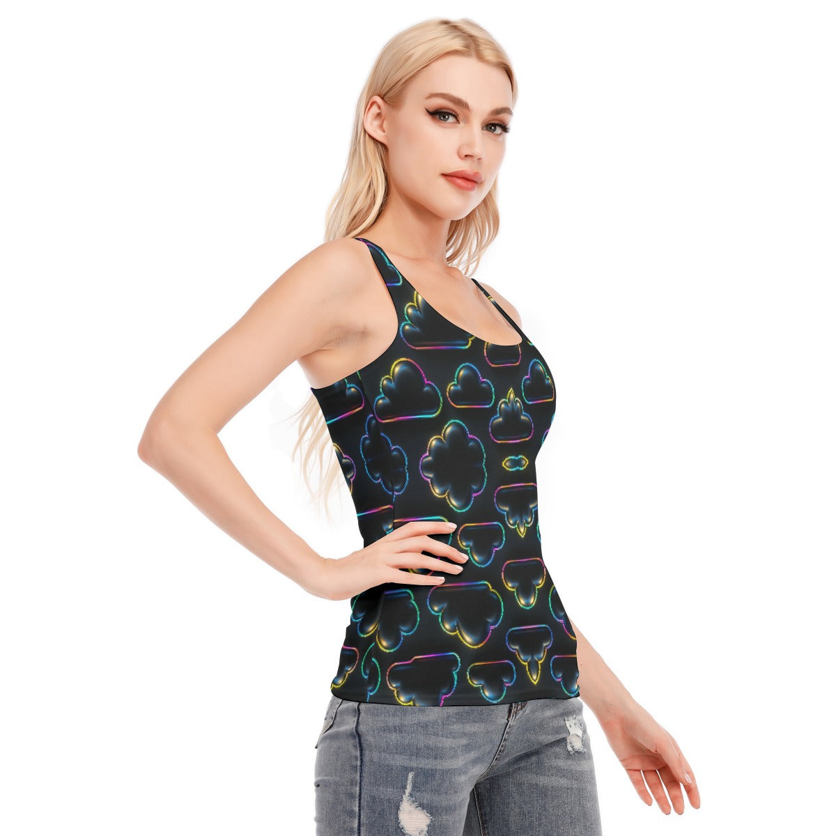 Women's Racer Vest | 190GSM Cotton