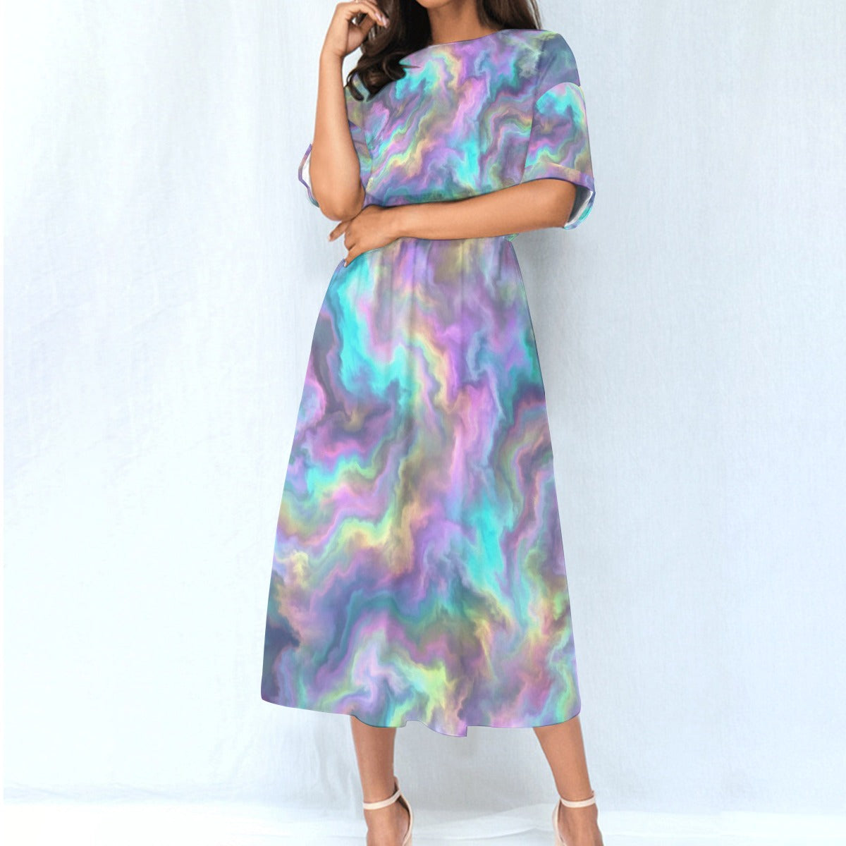 Women's Elastic Waist Dress