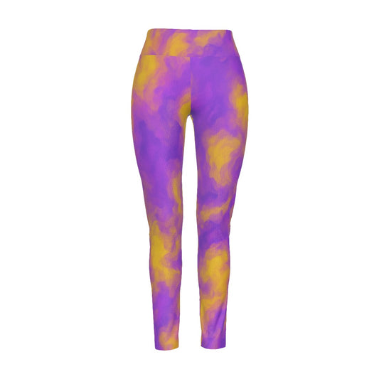 Women's High Waist Leggings | Side Stitch Closure