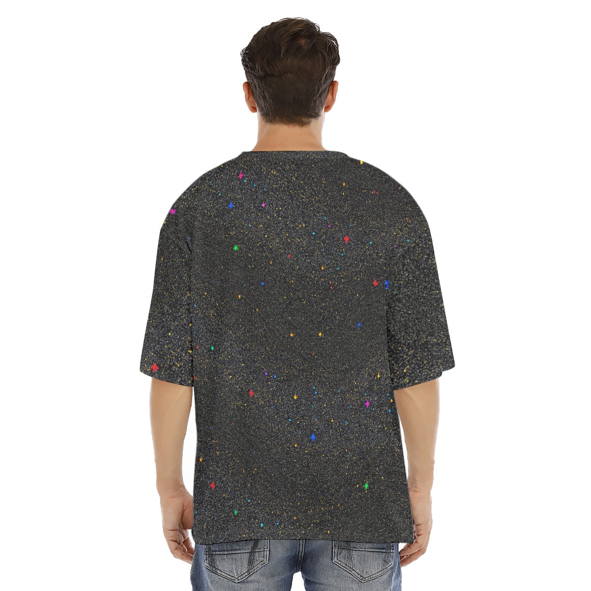 Men's Drop Shoulder T-shirt With Short Sleeve