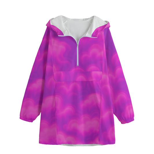 Unisex Windbreaker Long Jacket