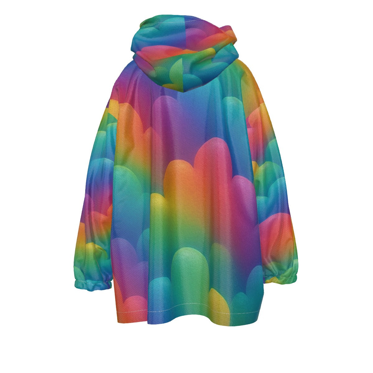 Unisex Kid's Sherpa Fleece Hoodie Blanket