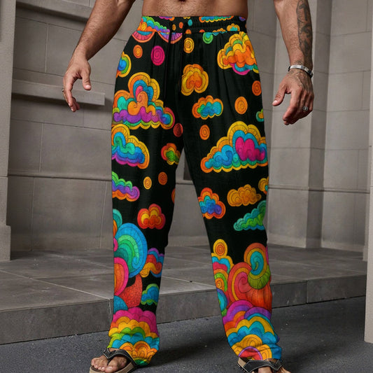 Men's Loose Casual Pants With Pocket