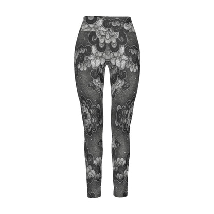 Women's High Waist Leggings | Side Stitch Closure