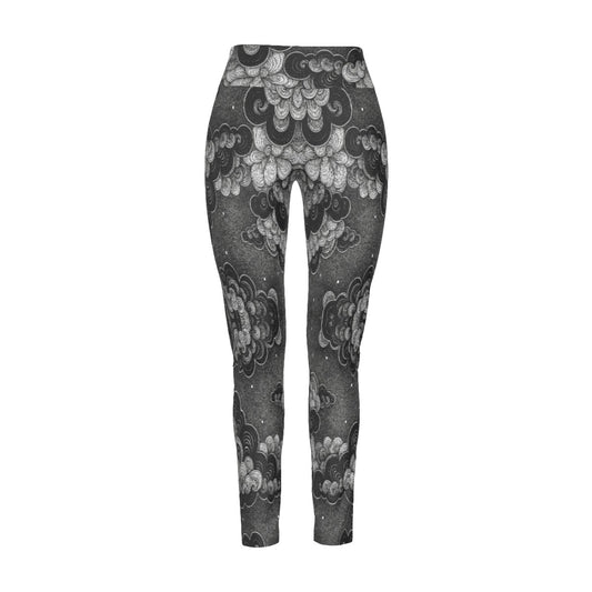 Women's High Waist Leggings | Side Stitch Closure