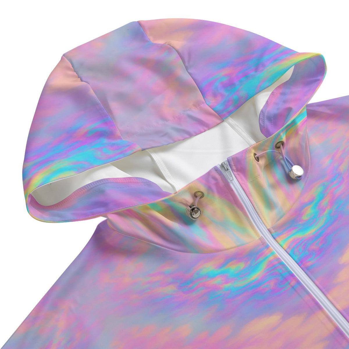 Unisex Pullover Jacket With Zipper Closure