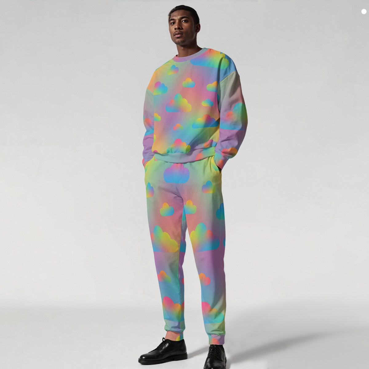 Men's Sports Sweatshirt Suit