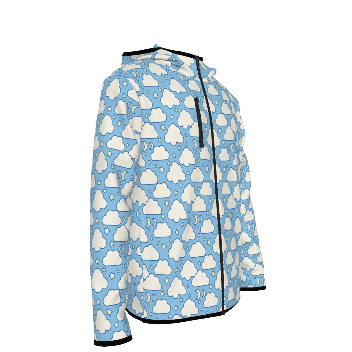 Men's Stylish Hoodie with Thumb Hole Design - view 4