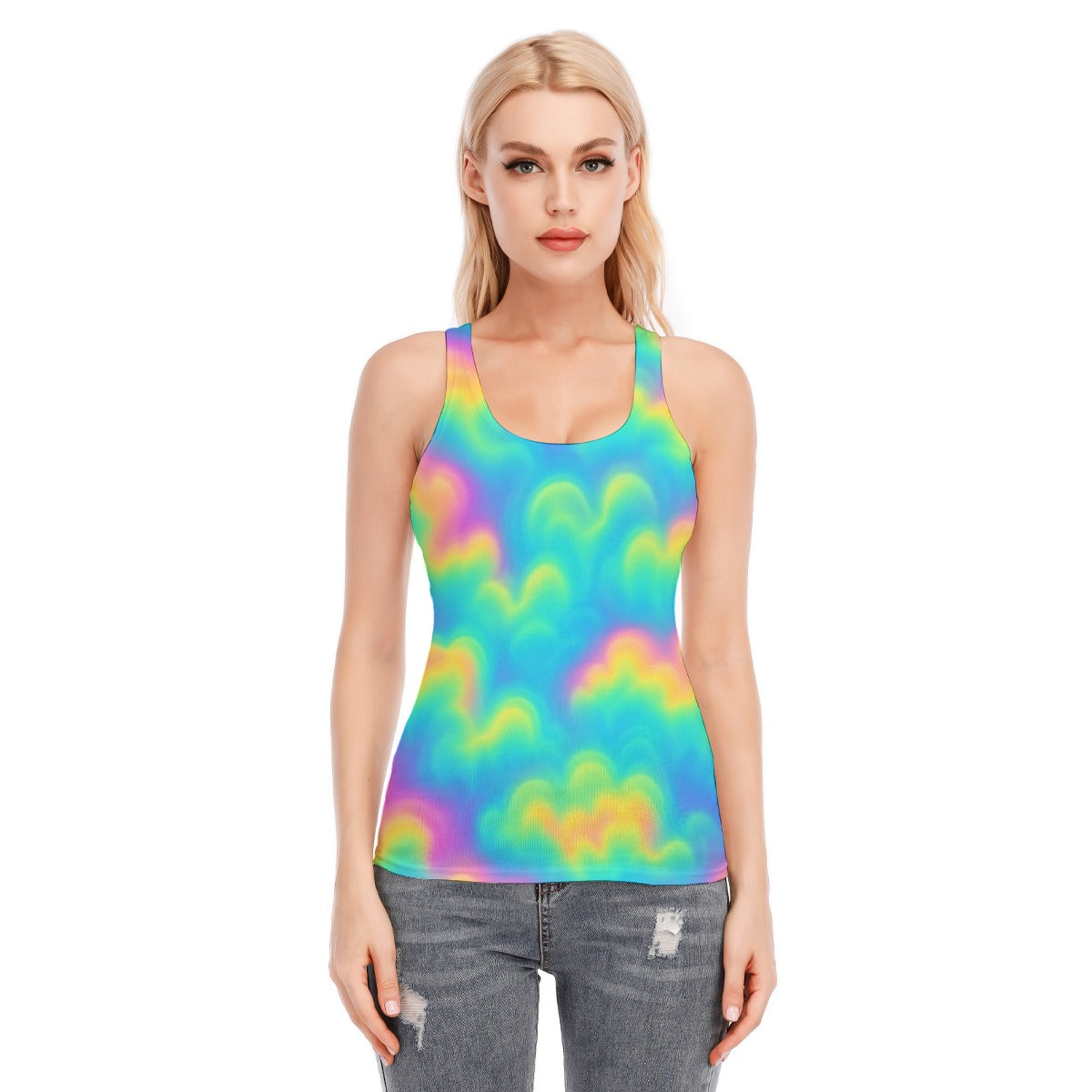 Women's Racer Vest | 190GSM Cotton