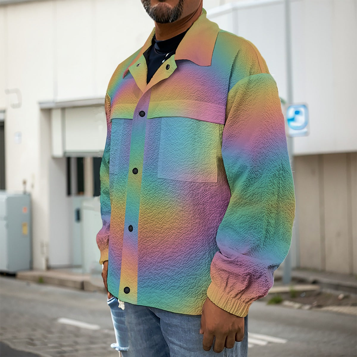 Men's Casual Lapel Jacket