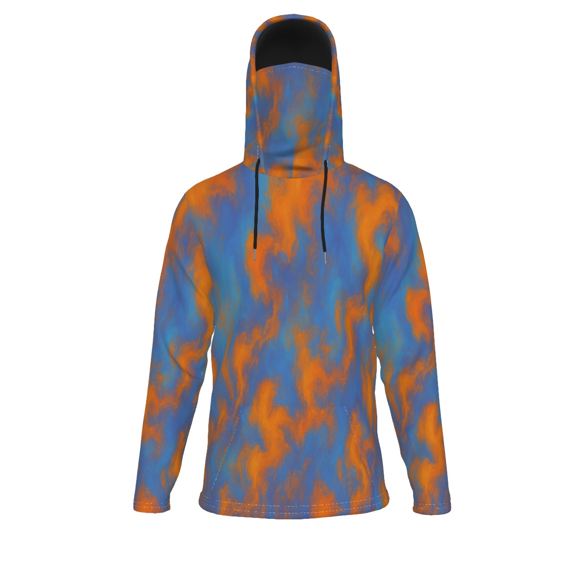 Men's Pullover Hoodie With Mask - view 1
