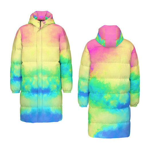 Unisex Long Down Jacket