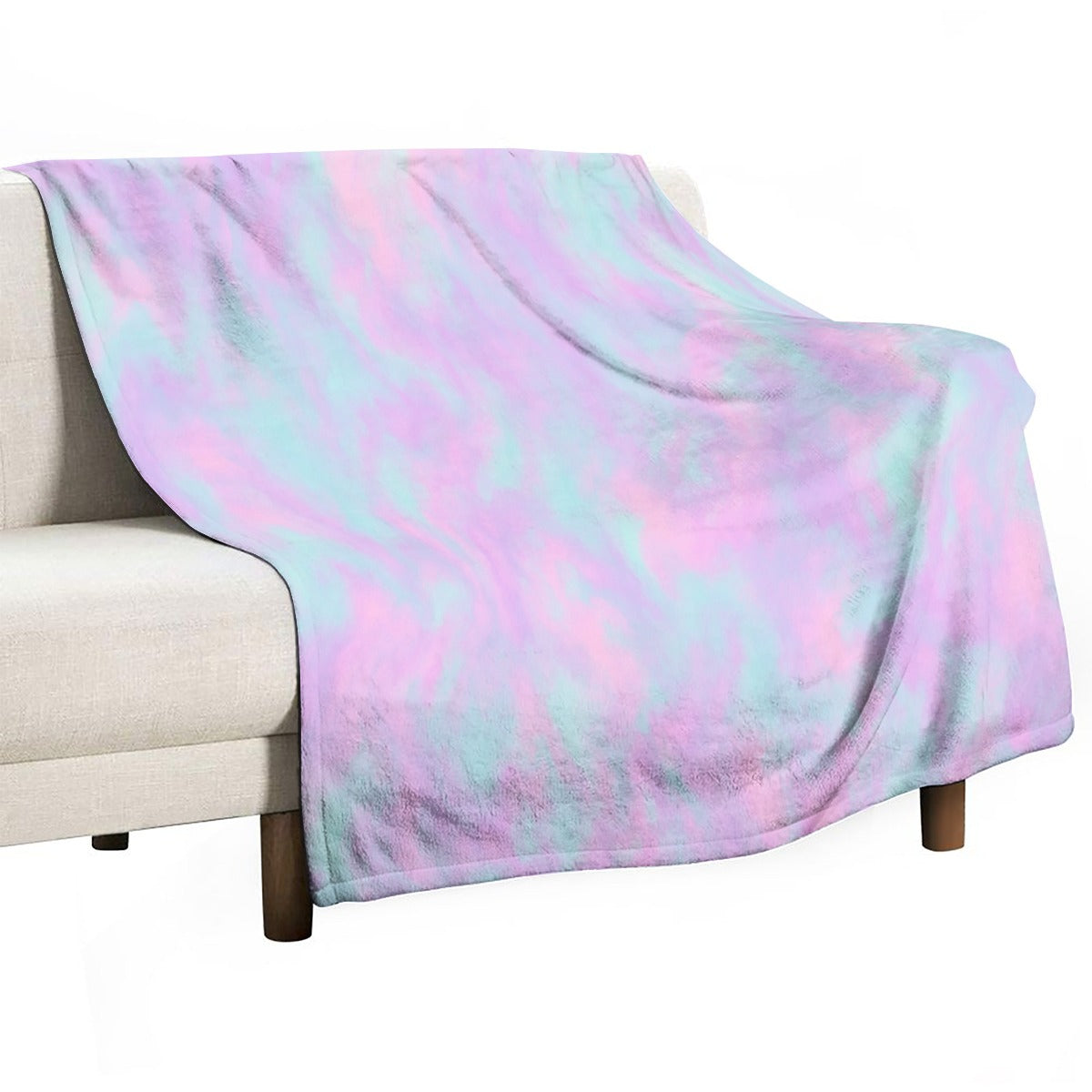Unisex Single-Side Printing Flannel Blanket