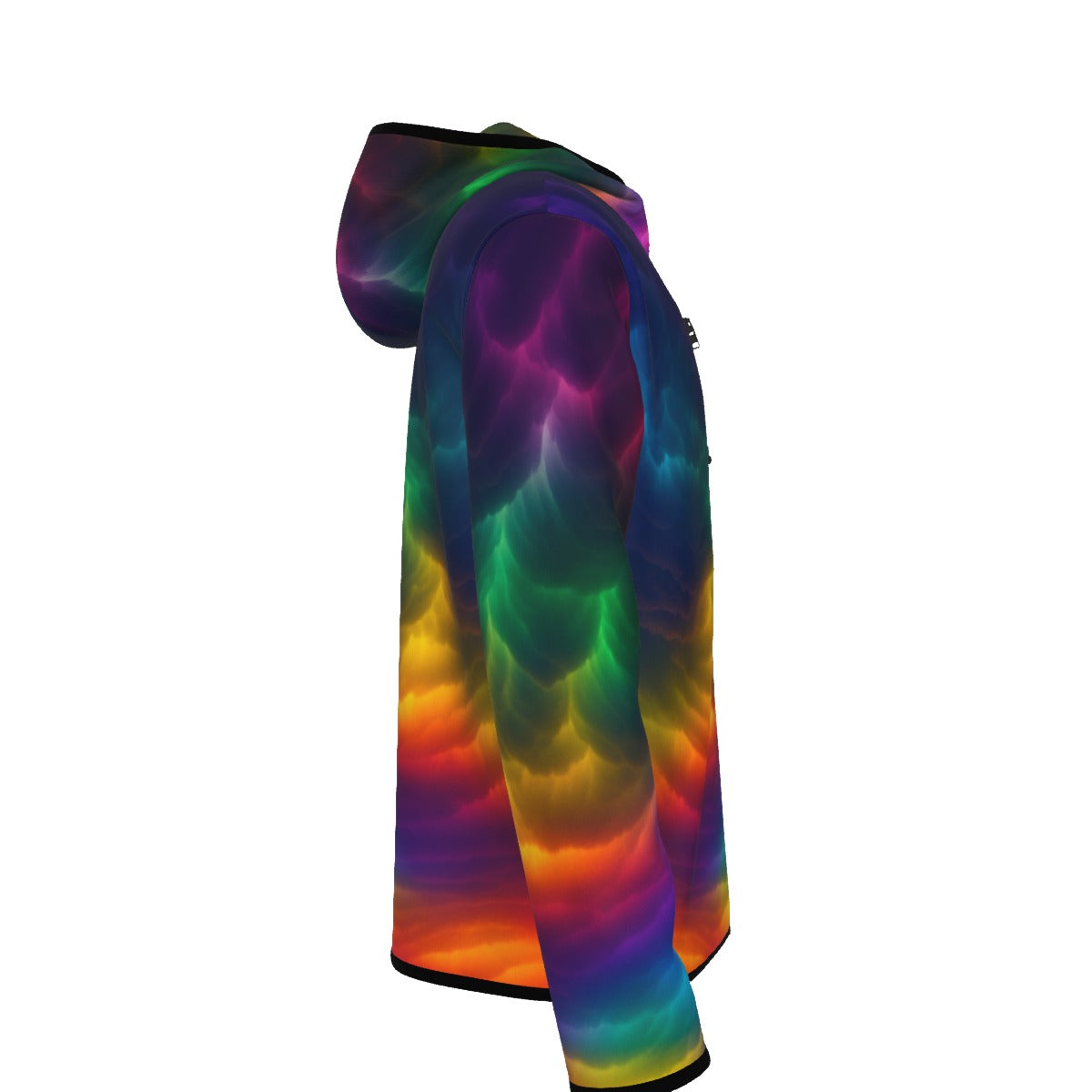 Men's Stylish Hoodie with Thumb Hole Design - view 3