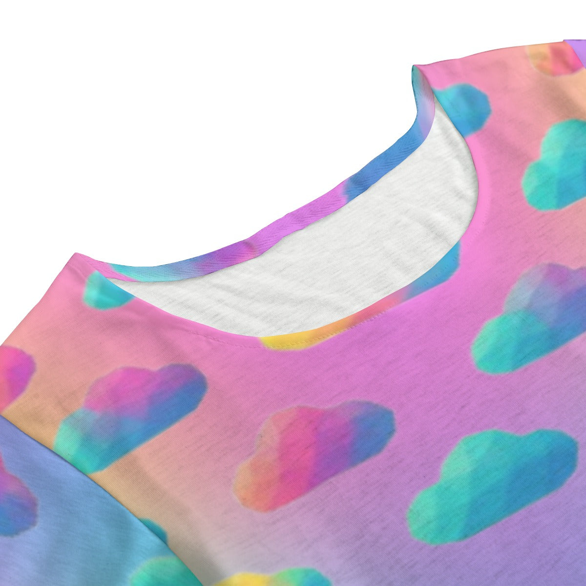 Women's Round Neck T-shirt With Short Sleeve