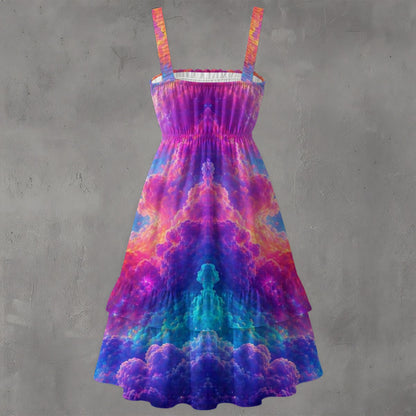 Women‘s Ruffle Hem Dress