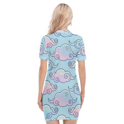 Women's Polo Collar Dress