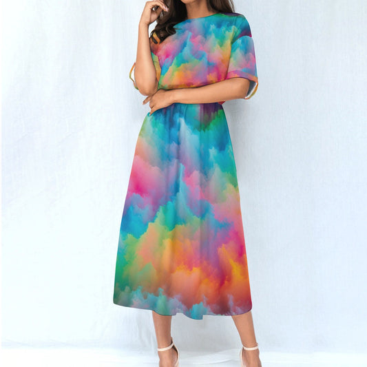 Women's Elastic Waist Dress