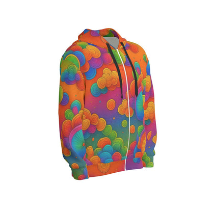 Unisex Zip Hooded Sweatshirt