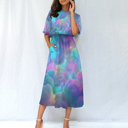 Women's Elastic Waist Dress