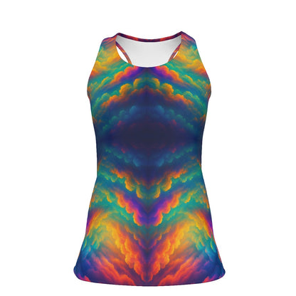 Women's Racer Vest | 190GSM Cotton