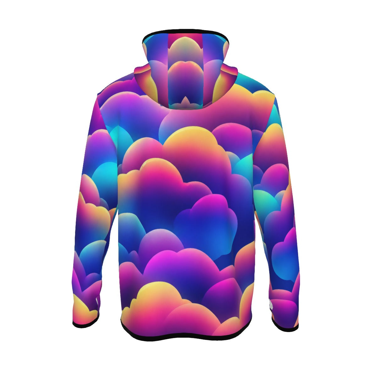 Men's Stylish Hoodie with Thumb Hole Design - view 2