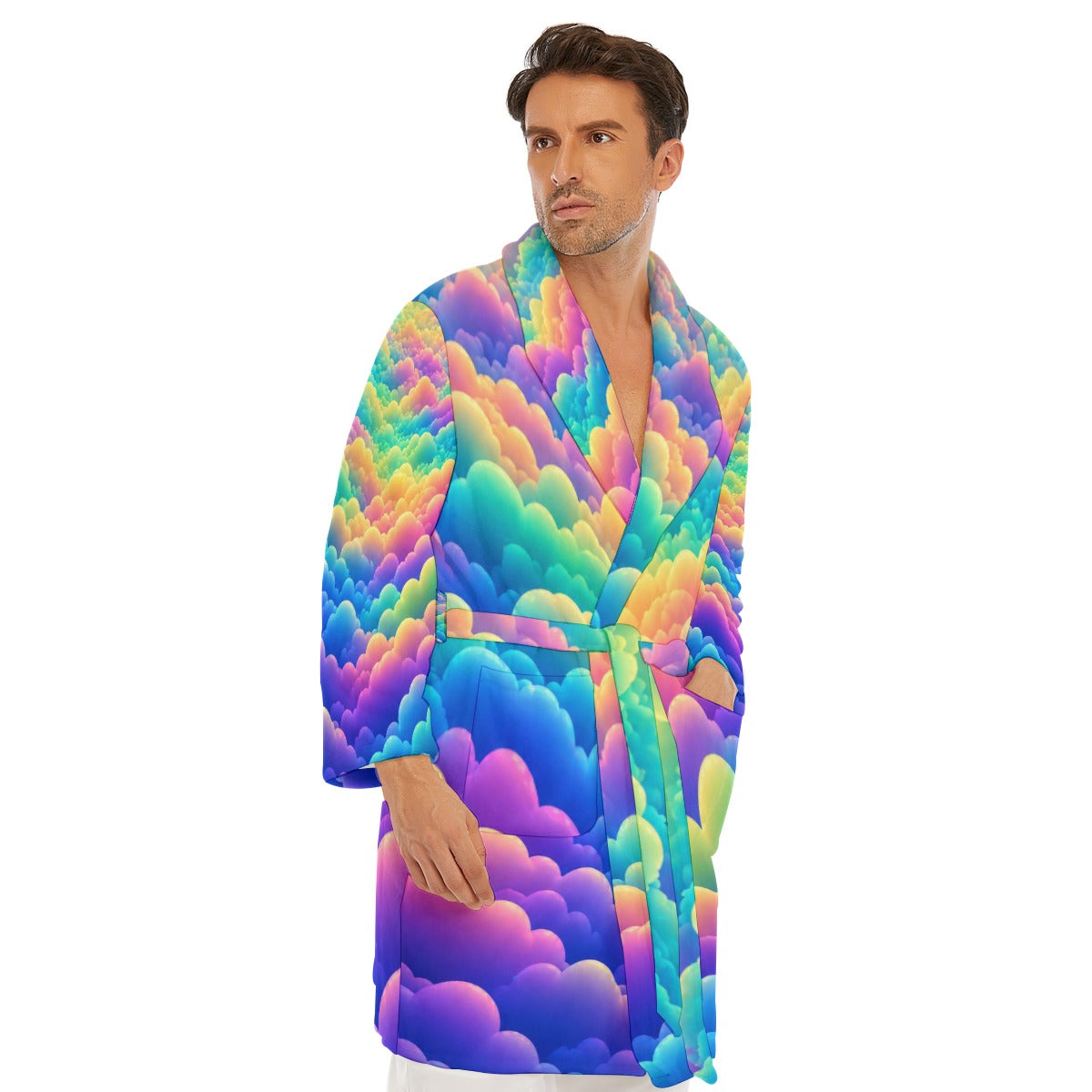 Men's Borg Fleece Robe