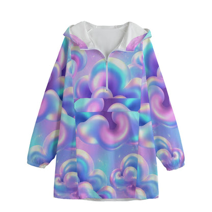 Unisex Windbreaker Long Jacket
