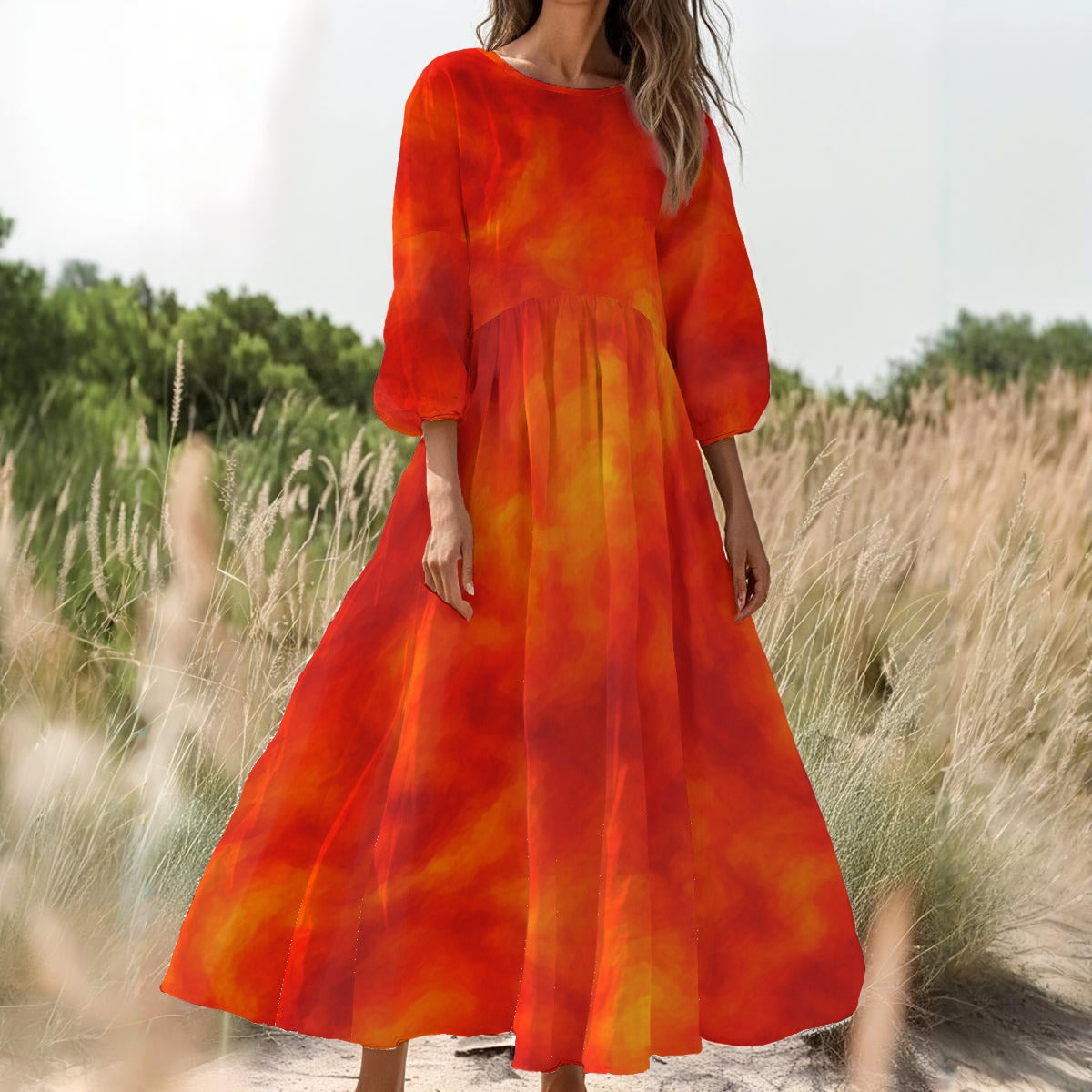 Women's Long Sleeve Dress