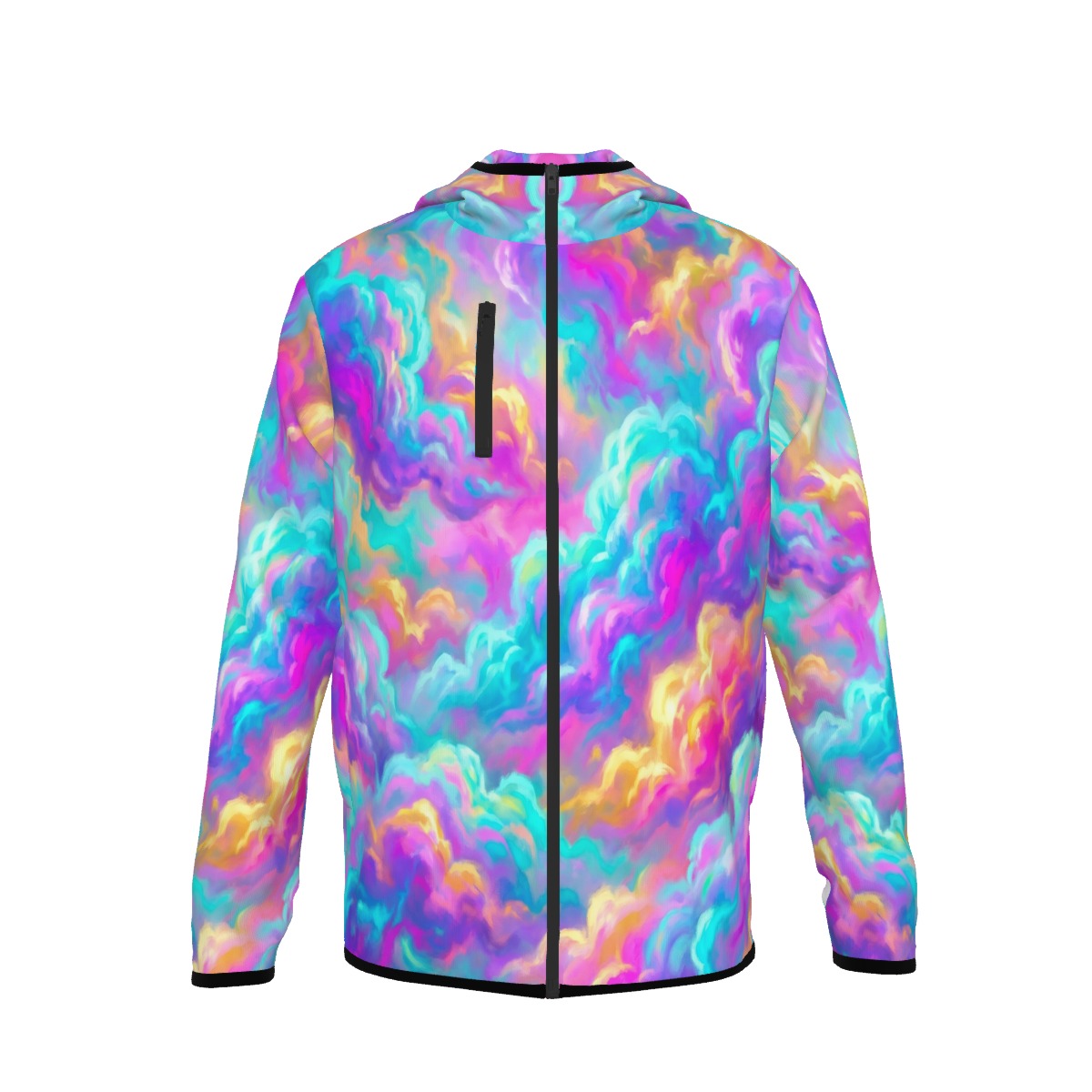 Men's Stylish Hoodie with Thumb Hole Design - view 1