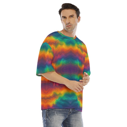 Men's Drop Shoulder T-shirt With Short Sleeve