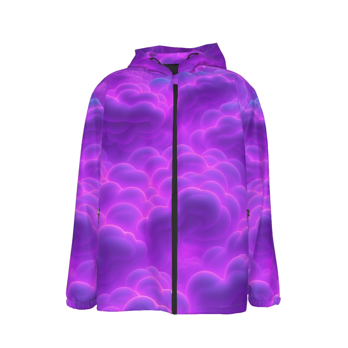 Men's Hooded Zipper Windproof Jacket