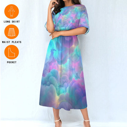 Women's Elastic Waist Dress