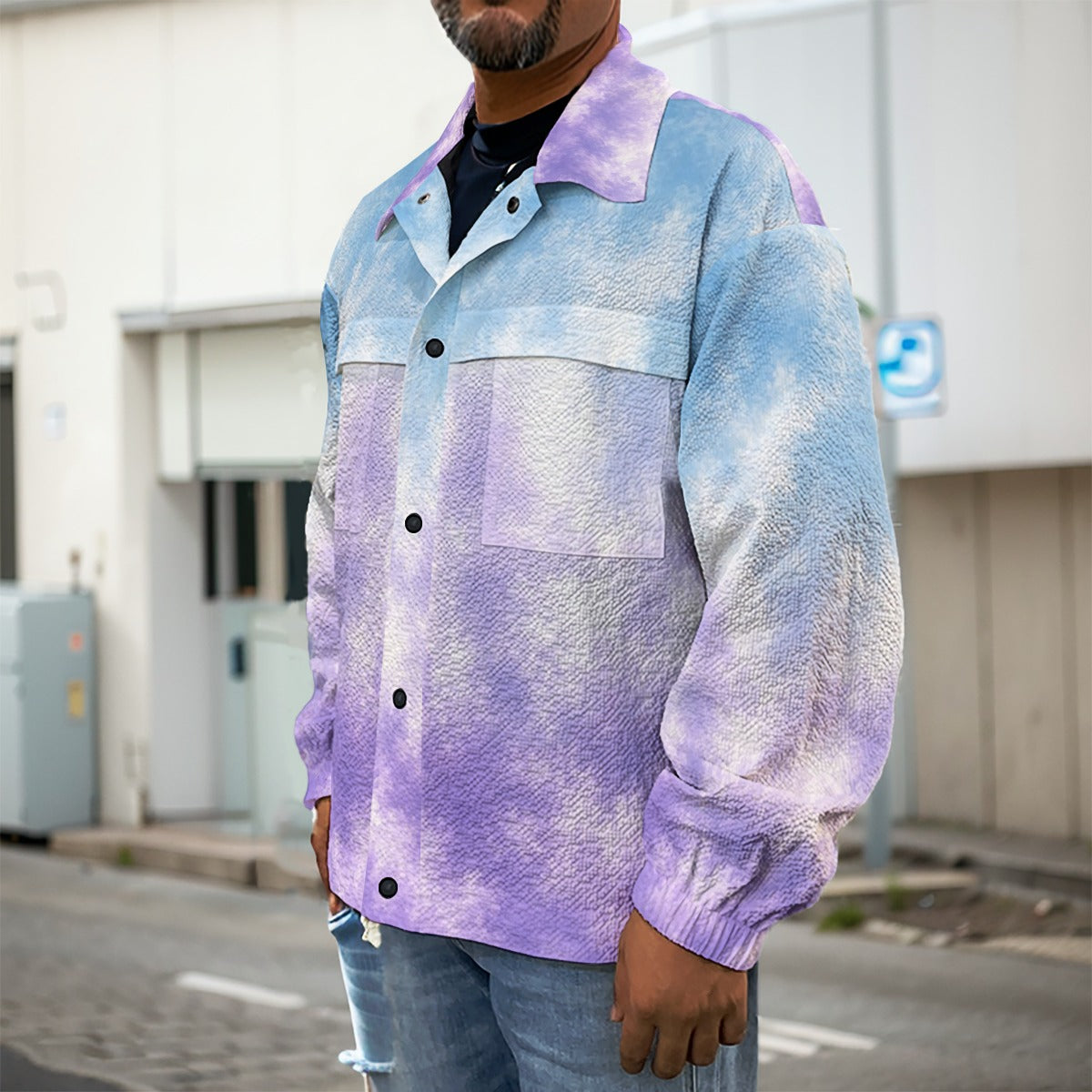 Men’s Casual Lapel Jacket - view 2