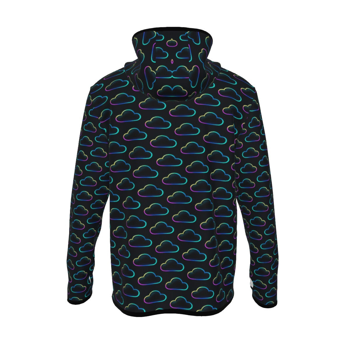 Men's Stylish Hoodie with Thumb Hole Design - view 2