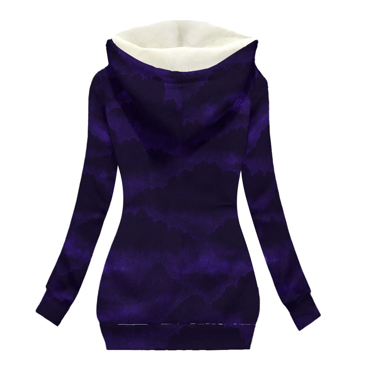 Women's Long Jacket With Fleece Lining