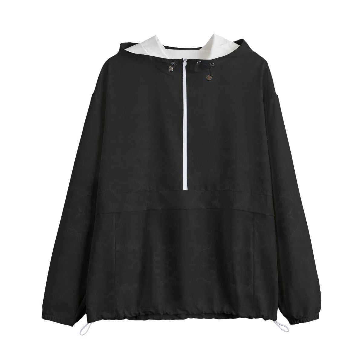 Unisex Pullover Jacket With Zipper Closure