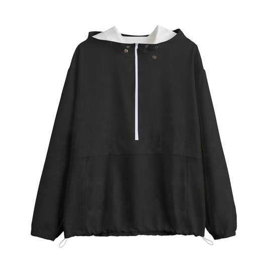 Unisex Pullover Jacket With Zipper Closure