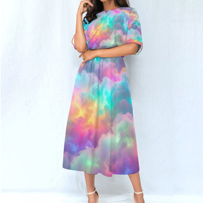Women's Elastic Waist Dress