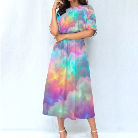 Women's Elastic Waist Dress